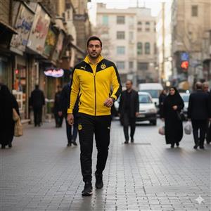 ست سوییشرت شلوار دورتموند مردانه مدل BVB09