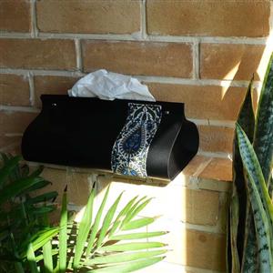 کاور دستمال کاغذی بومی مدل پارچه قلم کاری کد 003