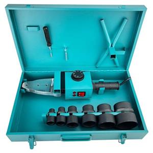 دستگاه جوش لوله پلیمری پاور اکشن مدل TW 1700 مجموعه 11 عددی