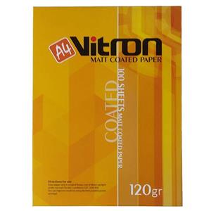 کاغذ چاپ عکس کوتد ویترون مدل 120 گرم سایز A4 بسته 100 عددی