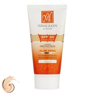 کرم ضدآفتاب رنگی مای مدل SPF30، مناسب پوستهای خشک و معمولی، حجم 50 میلیلیتر 2JR