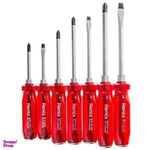 مجموعه 7 عددی پیچ گوشتی رونیکس کد RH-2906 W96