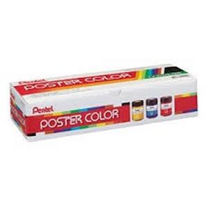 بسته گواش حرفه ای 6 رنگ  ژاپنی اصل 30 میل  پنتل