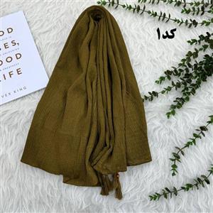 شال برشکا ساده ریز کد 990