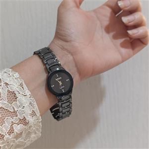 ساعت دخترانه و زنانه مشکی از برند رادو