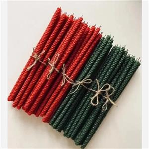 شمع موم قلمی در بسته های 12 تایی با رنگبندی متنوع