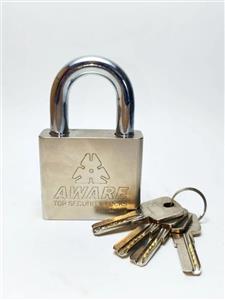 قفل آویز سایز 60 برند Standel Steel)  AWARE)