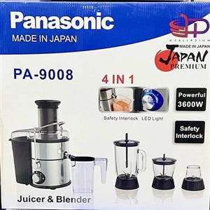 آبمیوه گیری 4 کاره پاناسونیک 3600وات مدل pa-9008