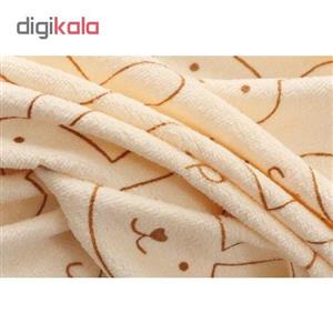 حوله استخری طرح خرگوش سایز 70140 سانتی متر بسته 3 عددی D3t