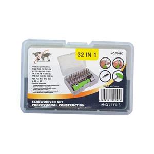 پیچ گوشتی موبایلی مدل 201 مجموعه 32 عددی