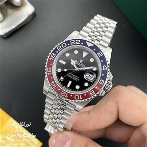 ساعت رولکس جی ام تی مستر 2 موتور سوئیس Rolex GMT Master 2 Swiss Movement m126710blro-0001