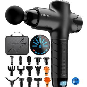 تفنگ ماساژ بافت عمیق برند DACORM مدل Y8 Pro Max ماساژ عضلات ضربه‌ای برای ورزشکاران ، فوق‌العاده بی‌صدا