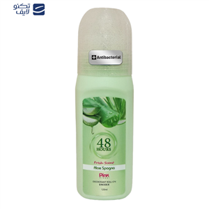 رول دئودورانت پینک ویژوآل مدل Aloe spogna حجم 120 میلی‌لیتر