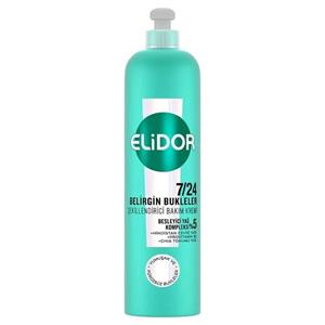کرم مو الیدور مناسب موهای فر حاوی شیر بادام و الاستین 240 میل مدل ELIDOR Elastin - Badem Sutu