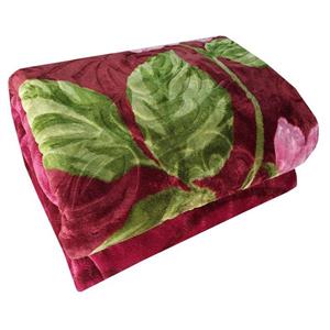 پتو 1 نفر نرمینه بافت مدل نسیم کد 43 سایز 210x155 سانتی‌متر