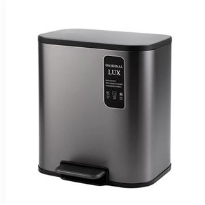 سطل زباله پدالی اورجینال مدل اسلب کد 618 ظرفیت 20 لیتر