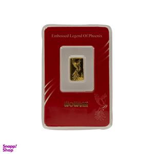 شمش طلا 24 عیار ایران شمش مدل سیمرغ کد T-0.2 