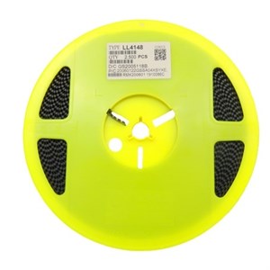 دیود LL4148 SMD پکیج MiniMELF مرغوب رول مشکی بسته2500 تایی