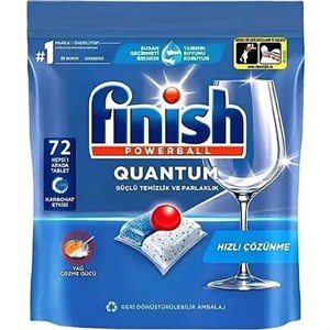 قرص ماشین ظرفشویی فینیش مدل Quantum Hepsi 1 Arada بسته 72 عددی FXP