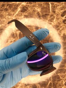 عینک آفتابی ویفرر ری بن با رفلکس بنفش Ray ban