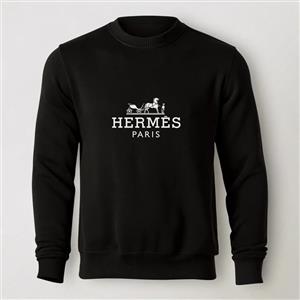 سویشرت دورس مشکی طرح هرمس Hermes | استایل لوکس | کد BR209