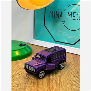 ماکت فلزی لندرور بنفش