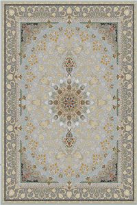 فرش ستاره کویر یزد 1500 شانه کلکسیون ستارگان کویر کد TX500 زمینه 1037 لایت (برجسته)