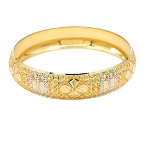 تک‌پوش طلا 18 عیار زنانه رضا گلد مدل گلبرگ سایز 4