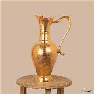 پارچ برنجی قلم زنی 50 سانت