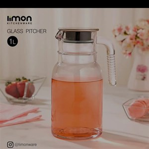 پارچ لیمون مدل درب استیل کد HS2375
