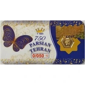 سکه طلا گرمی 18 عیار پارسیان طرح پروانه کد 01