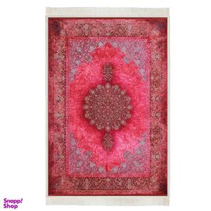 فرش ماشینی چاپی بدون تار و پود هانوکس مدل باربیب کد HAM.423.1