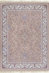 فرش داریوش 1500 شانه کلکسیون مینیاتور کد D1531 زمینه ترمه ای (برجسته)
