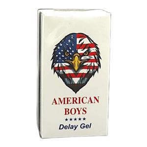 ژل تاخیری قوی AMERICAN BOYS | اصل آمریکایی  کمترین بی‌حسی و اثر حرفه‌ای 