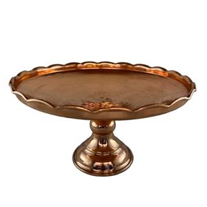 شیرینی خوری مسی مدل پایه بلند کد 2434-1 