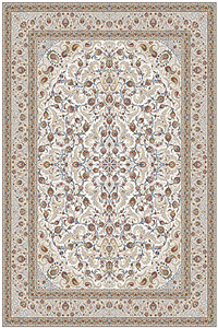 فرش ستاره کویر یزد 1000 شانه کلکسیون عالی قاپو کد HA52 زمینه 3002 (برجسته)