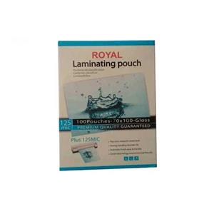 طلق پرس کارت 125 میکرون رویال سایز 7x10cm