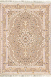 فرش داریوش 1500 شانه کلکسیون مینیاتور کد D1566 زمینه ترمه ای (برجسته)