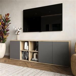 میز تلویزیون مدل 2142 مناسب برای تلویزیون تا 75 اینچ