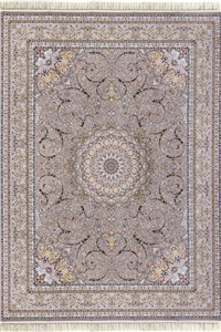 فرش داریوش 1500 شانه کلکسیون مینیاتور کد D1521 زمینه ترمه ای (برجسته)