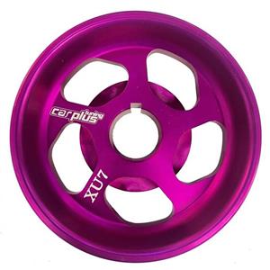 پولی سر میل لنگ کار پلاس تیونینگ کد CPT-XU7 PURPLE مناسب برای 405 و سمند