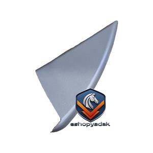 قاب داخلی آینه بیرونی چپ سمند بژ تیره - شرکتی ایساکو