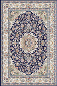 فرش ستاره کویر یزد 1000 شانه کلکسیون عالی قاپو کد HA51 زمینه 3090 (برجسته)