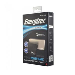 شارژر همراه اصلی انرجایزر مدل UE20015CQ پاور بانک با ظرفیت 20000 میلی آمپرساعت Power Bank Energizer UE20015CQ 20000mAh Quick Charge