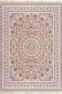 فرش داریوش 1500 شانه کلکسیون مینیاتور کد D1519 زمینه ترمه ای (برجسته)