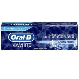خمیردندان اورال بی 3D WHITE مدل ARCTIC FRESH