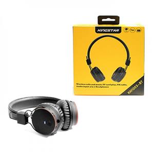هدفون بی سیم کینگ استار رنگ مشکی مدل KINGSTAR Headphone KN1003-BT