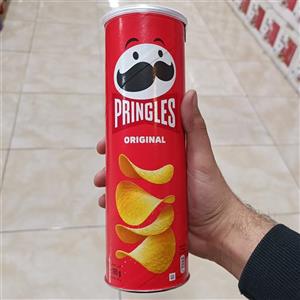 چیپس پرینگلز PRINGLES با طعم اورجینال 165گرمی