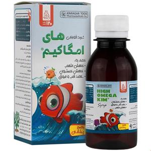 شربت های امگا کیم کیمیاگر طوس 120 میلی لیتری