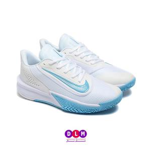 کفش بسکتبال نایک پرسیژن ۷ رنگ سفید آبی – Nike Precision 7